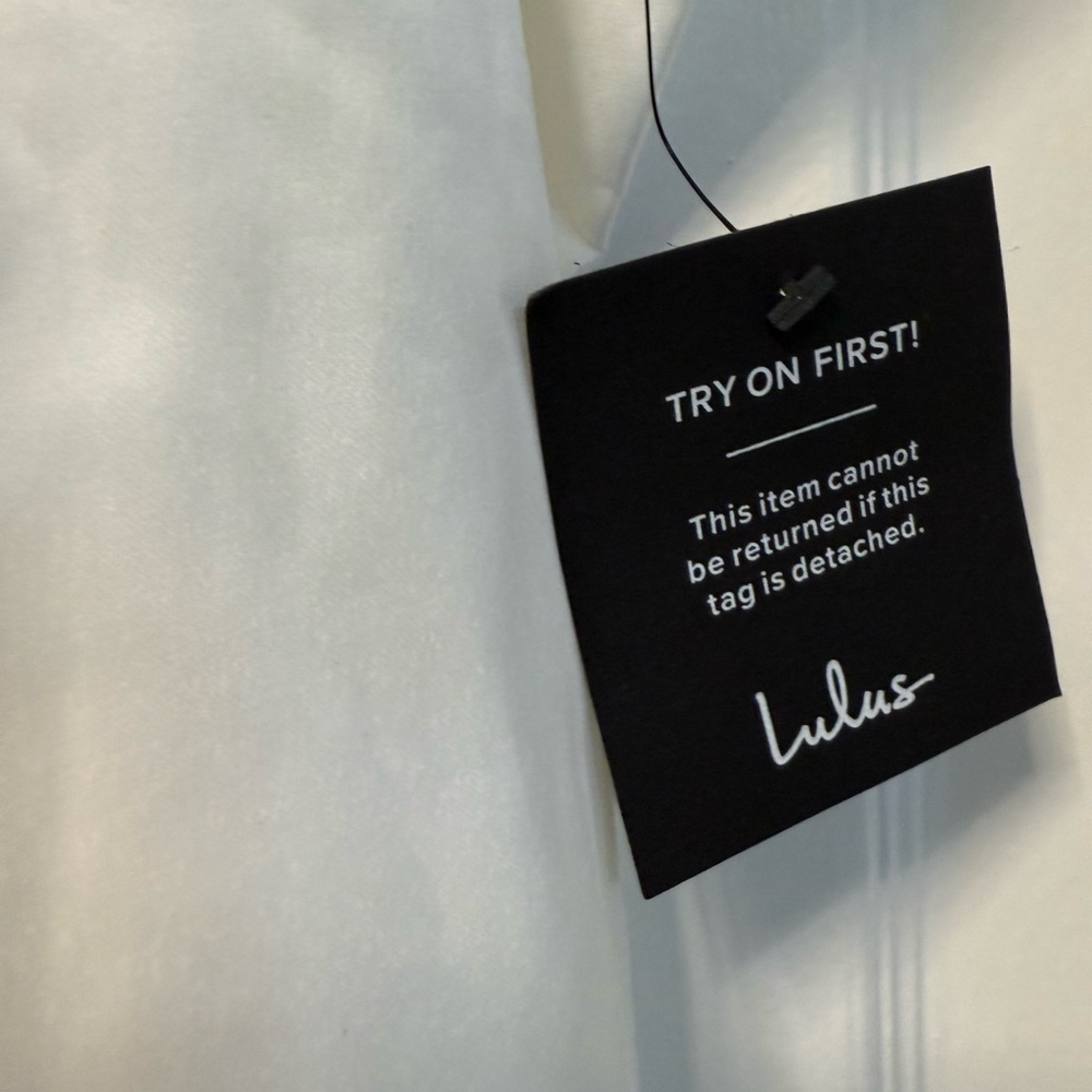 Lulu's Ivory Satin Jumpsuit - Picture 4 of 7